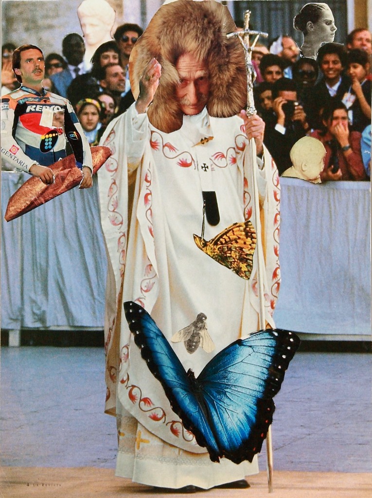 2. Amparo Segarra, Repsol, 1990, Collage, 29,70 x 22 cm