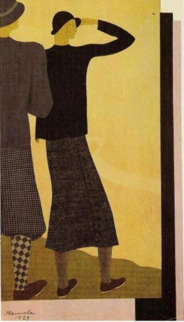 Manuela Ballester, Figurín de moda, 1929